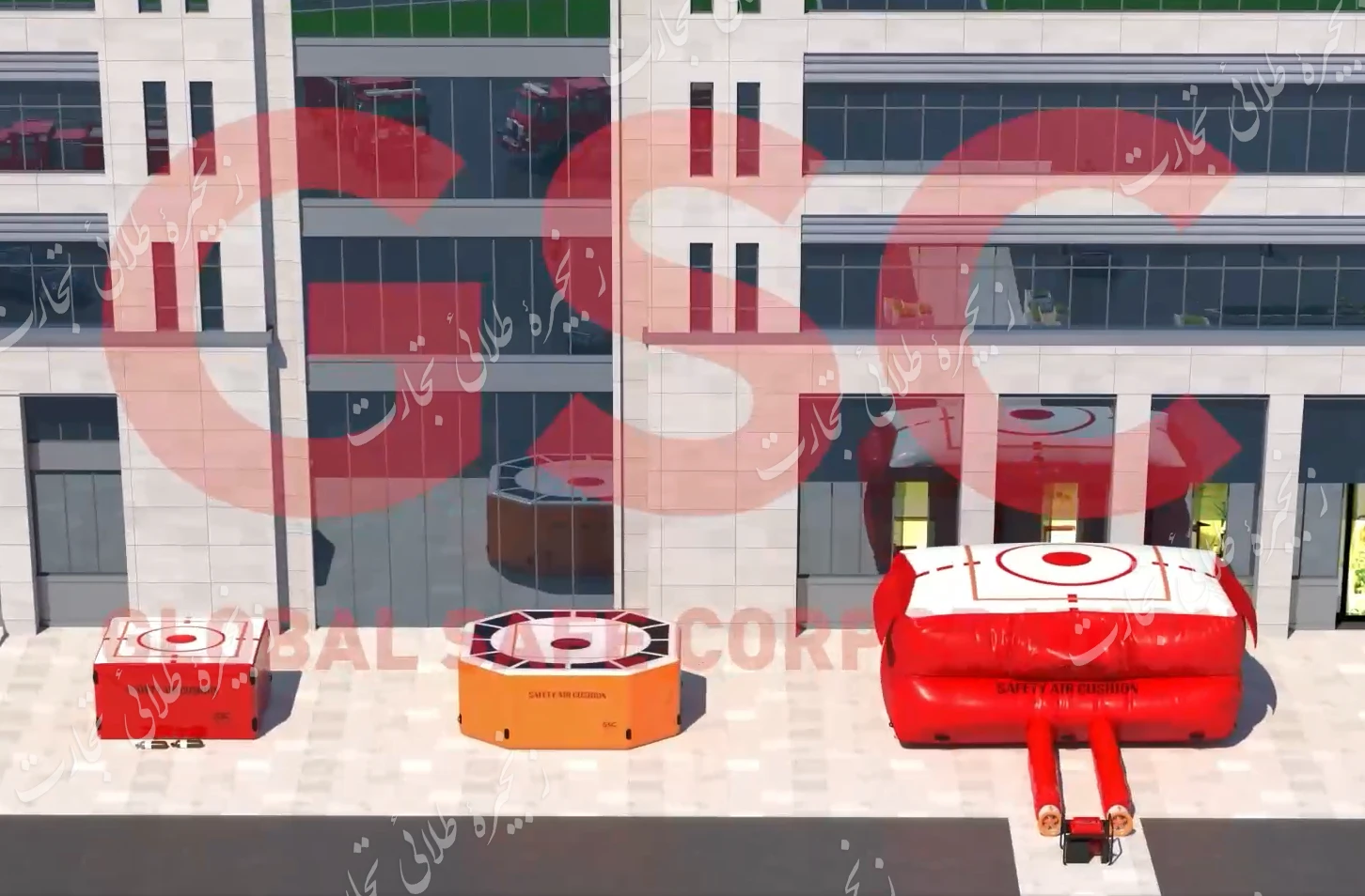 تشک نجات هشت ضلعی Cylinder Type ، GSC ( ساخت کره جنوبی)